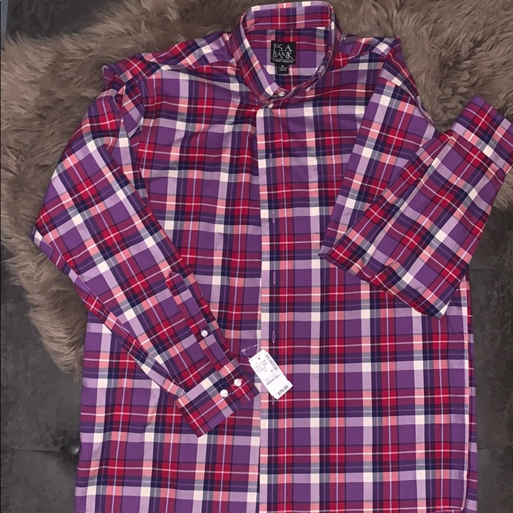 Jos. A. Bank Traveller’s Edition Mens Dress Shirt